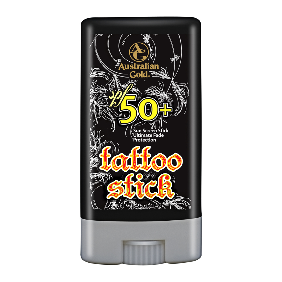 Australian Gold SPF 50 Tattoo Stick for tattoo protection - Cyrano Ltd