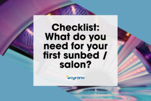 first sunbed checklist for salons