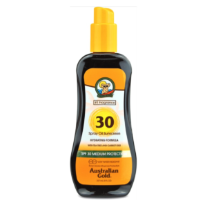 australian gold spf 30 spray oil