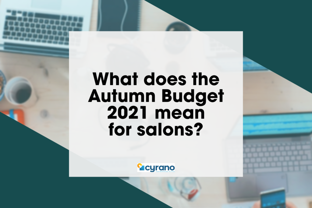 autumn budget for salons