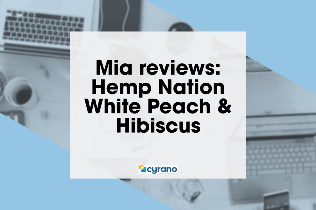 Mia reviews hemp nation white peach and hibiscus