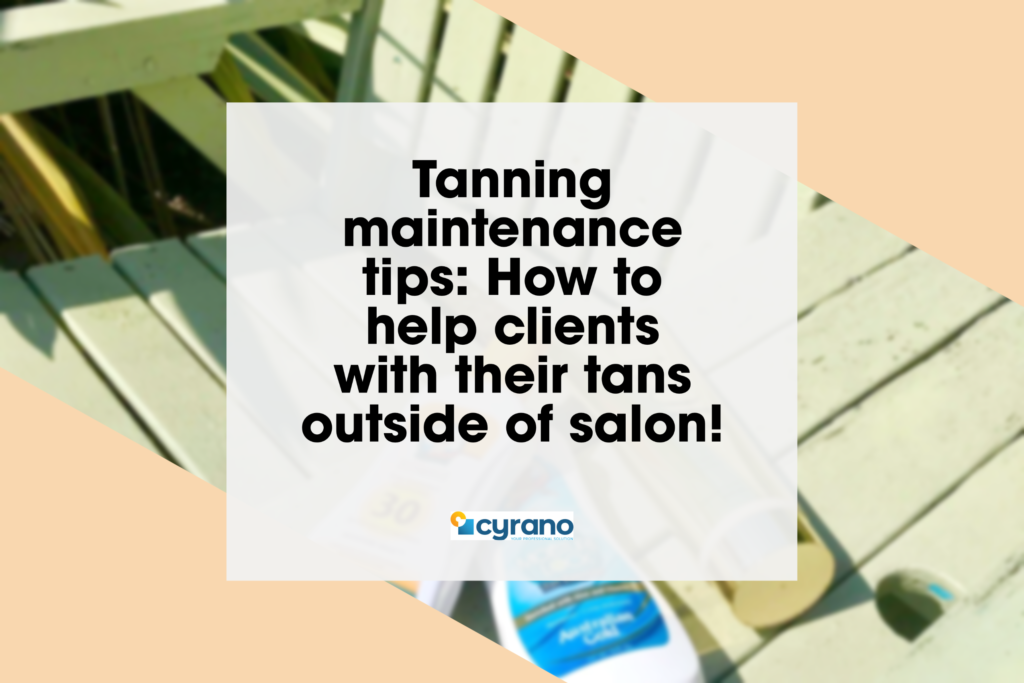 tanning maintenance tips
