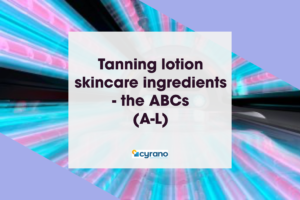 tanning lotion skincare ingredients